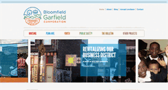 Desktop Screenshot of bloomfield-garfield.org